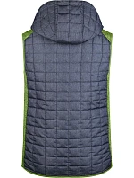 JN Pánská pletená hybridní vesta 02.0 kiwi melange/anthracite melange model 22528835 - Daiber JN Pánská pletená hybridní vesta 02.0 kiwi melange/anthracite melange model 22528835 - Daiber