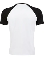 SOL'S Funky Pánské 2-barevné raglánové tričko 25.1190 white/black