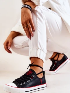 Kožené tenisky BIG STAR model 21571958 Černé - Big Star Shoes