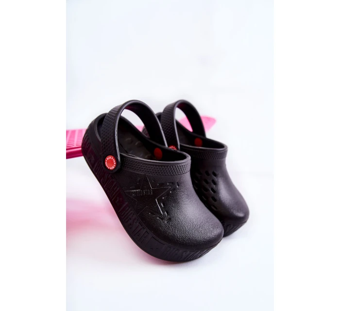 Dětské lehké pantofle Big Star Černá model 21593845 - Big Star Shoes Dětské lehké pantofle Big Star Černá model 21593845 - Big Star Shoes