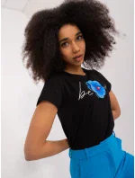 Bluzka RV BZ model 19734938 czarny - FPrice Bluzka RV BZ model 19734938 czarny - FPrice