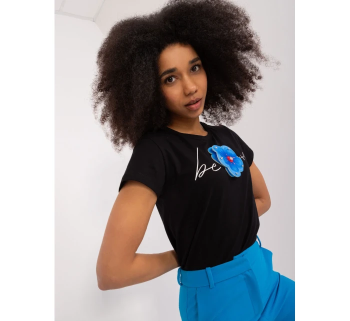 Bluzka RV BZ model 19734938 czarny - FPrice Bluzka RV BZ model 19734938 czarny - FPrice