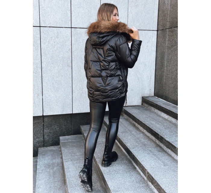 Dámská zimní bunda SNOW černá FashionStreet TY3818