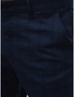 Pánské ležérní tmavě modré kalhoty FashionStreet UX4381