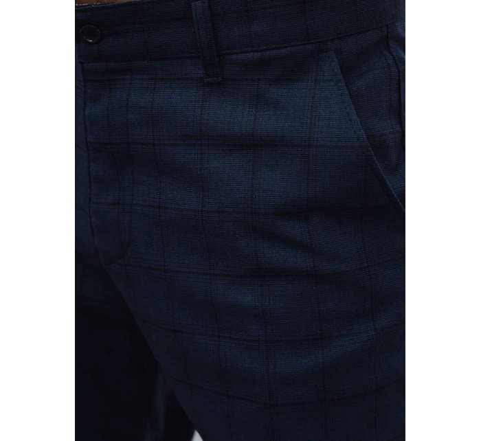 Pánské ležérní tmavě modré kalhoty FashionStreet UX4381