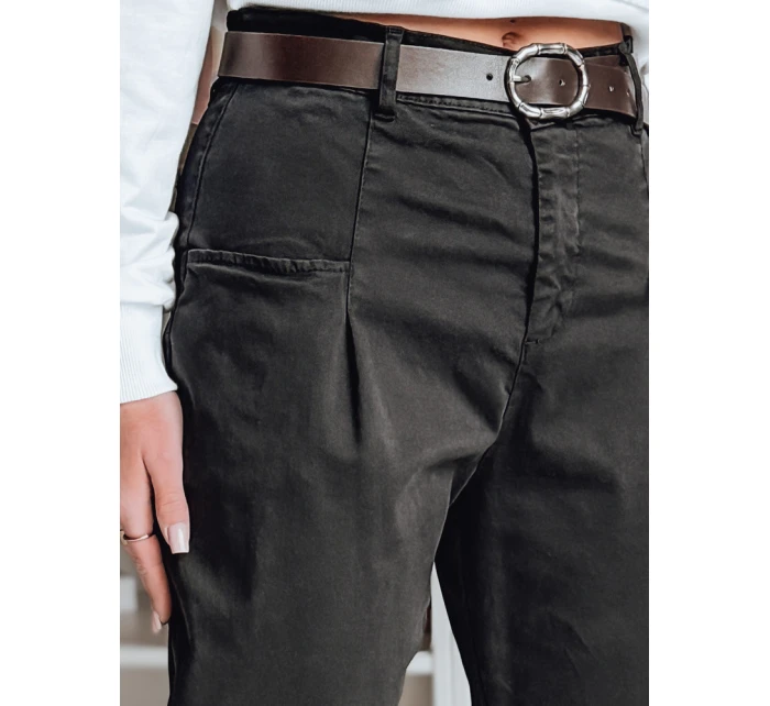 Dámské kalhoty CHINOSKA černé FashionStreet UY2560