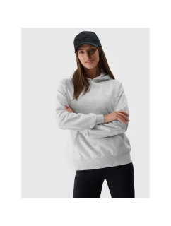 Dámská nepruhovaná mikina s kapucí 4F 4FWMM00TSWSF1764-27M