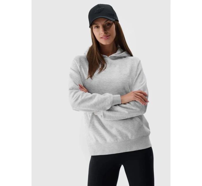 Dámská nepruhovaná mikina s kapucí 4F 4FWMM00TSWSF1764-27M Dámská nepruhovaná mikina s kapucí 4F 4FWMM00TSWSF1764-27M