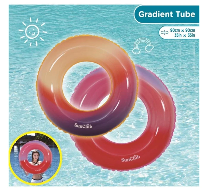 PLAVECKÝ KRUH GRADIENT 90CM 35461 NÁMOŘNICKÁ MODŘ PLAVECKÝ KRUH GRADIENT 90CM 35461 NÁMOŘNICKÁ MODŘ