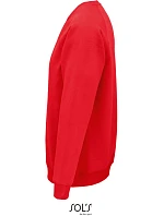 SOL'S Space Unisex raglánová mikina z bio bavlny 25.3567 red