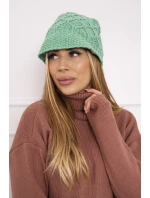 Roma fleecová čepice mint model 18749879 - K-Fashion Roma fleecová čepice mint model 18749879 - K-Fashion