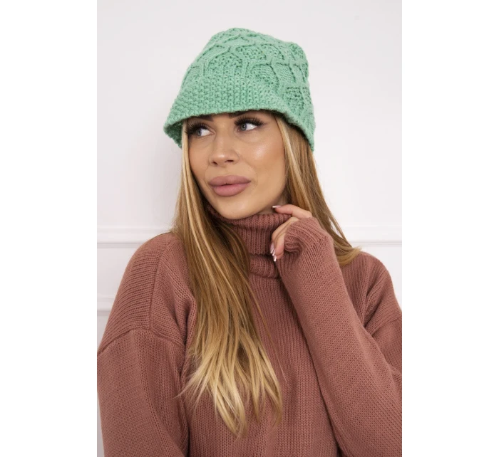 Roma fleecová čepice mint model 18749879 - K-Fashion Roma fleecová čepice mint model 18749879 - K-Fashion