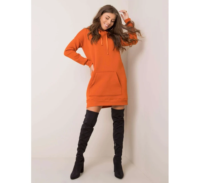 Šaty RV SK 5833.97P tmavě oranžová