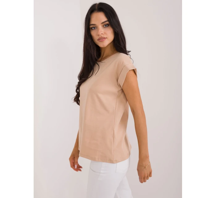 Tričko RV TS 4833.41X camel Tričko RV TS 4833.41X camel