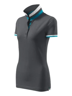 Collar Up polokošile dámská light anthracite