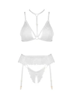 Erotická souprava model 21315159 white - Beauty Night Fashion Erotická souprava model 21315159 white - Beauty Night Fashion