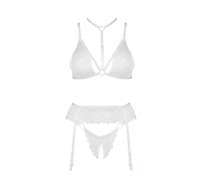 Erotická souprava model 21315159 white - Beauty Night Fashion Erotická souprava model 21315159 white - Beauty Night Fashion