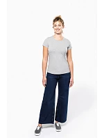 Kariban K 3013 Dámské elastické tričko 20.3013 light grey heather