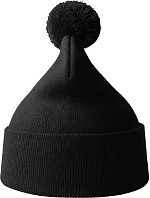 WindS Pletená čepice s bambulí black model 22450553 - Atlantis Headwear
