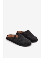 Pánské domácí pantofle  tmavě šedé model 21725206 - Inblu