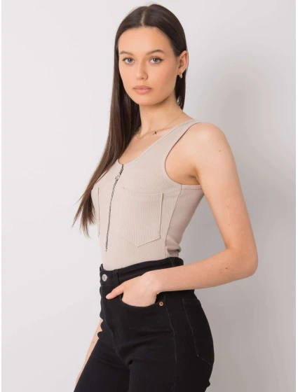 Dámský top DHJ TP 13287.36P béžová