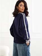 Sweter IR SW model 22404385 granatowy - FPrice Sweter IR SW model 22404385 granatowy - FPrice