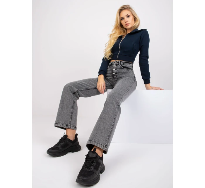 Džínové kalhoty MR SP 357.04P tmavě šedá