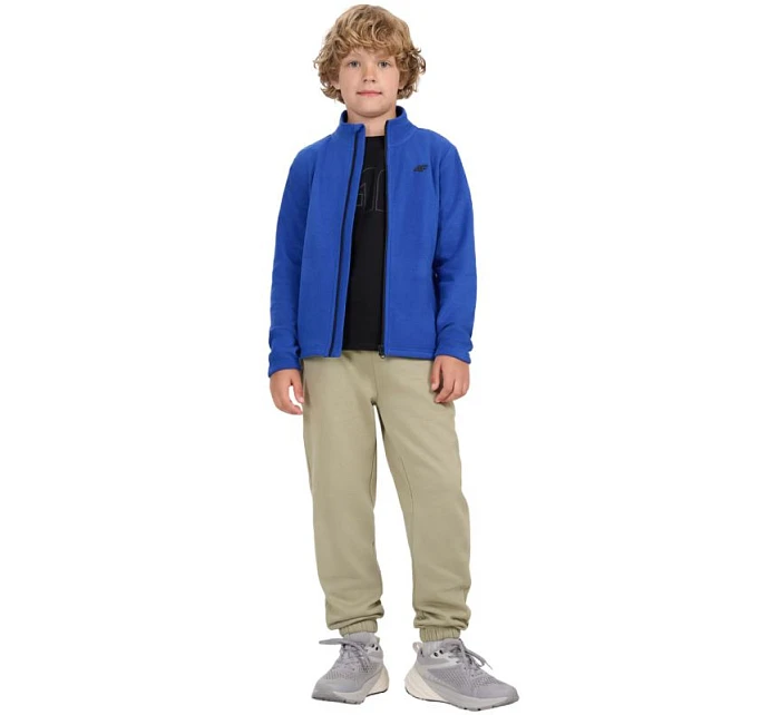 Chlapecký fleece 4F M413 cobalt 4FJWAW25TFLEM413 36S Chlapecký fleece 4F M413 cobalt 4FJWAW25TFLEM413 36S