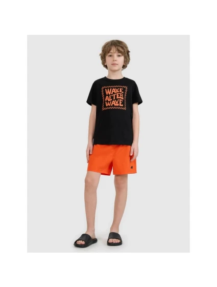 Chlapecké plážové šortky boardshorts 4F 4FJWSS25UBDSM159-62S