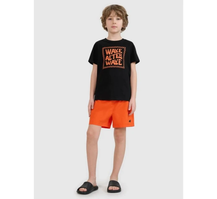 Chlapecké plážové šortky boardshorts 4F 4FJWSS25UBDSM159-62S