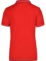Daiber JN 568 Dámské žerzejové elastické polo 02.0568 red/white Daiber JN 568 Dámské žerzejové elastické polo 02.0568 red/white