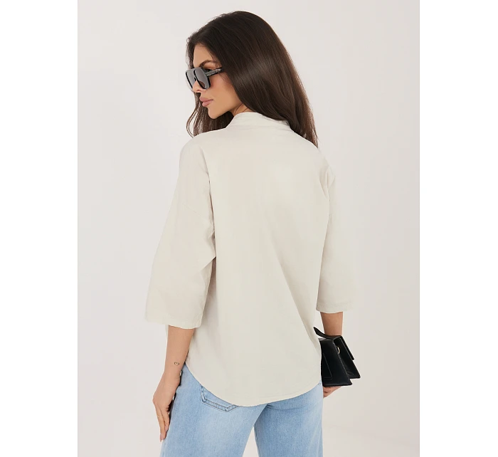 Košile IT KS 97526.14 světle béžová