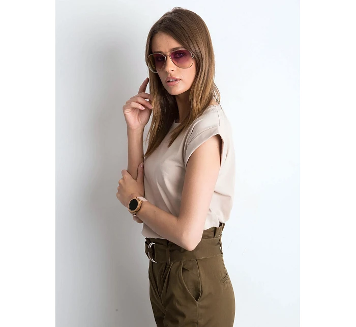 Tričko RV TS 4833.87P béžové