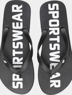 Pánské žabky KLM203 černé - 4F