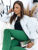 Dámská bunda BOMBER bílá FashionStreet TY3432