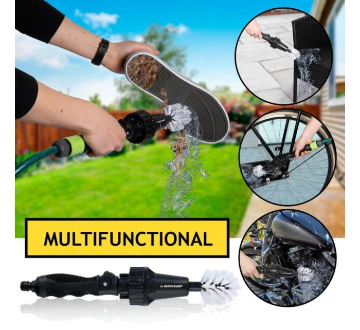 ROTAČNÍ KARTÁČ NA ČIŠTĚNÍ KOL DUNLOP 36,5 CM DLOUHÝ