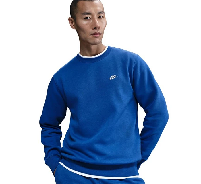 Pánská mikina Nike Club BB tmavě modrá FN3886 480