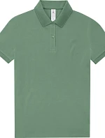 B&C My Polo 210 /women Dámské piqué polo z těžké bavlny 01.W463 amalfi green