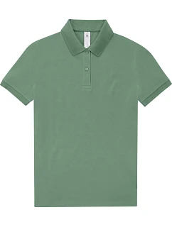 B&C My Polo 210 /women Dámské piqué polo z těžké bavlny 01.W463 amalfi green