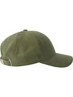 6 panelová manšestrová kšiltovka olive model 22478945 - Atlantis Headwear