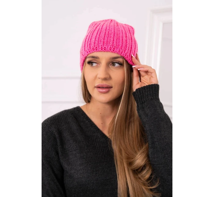 Dámská čepice Rebeka K345 pink neon Dámská čepice Rebeka K345 pink neon