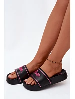 Dámské sandály na platformě model 22275427 Černé - Lee Cooper Dámské sandály na platformě model 22275427 Černé - Lee Cooper