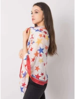 Šátek AT CH 1237 bílý a červený