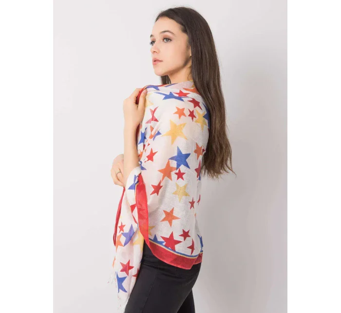 Šátek AT CH 1237 bílý a červený