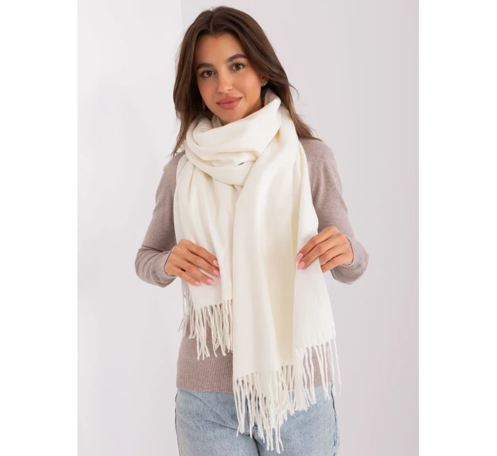 Szalik AT SZ model 18949440 ecru - FPrice Szalik AT SZ model 18949440 ecru - FPrice