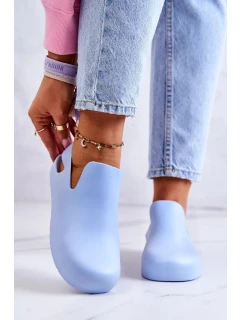 Módní gumové dřeváky modre Meriko