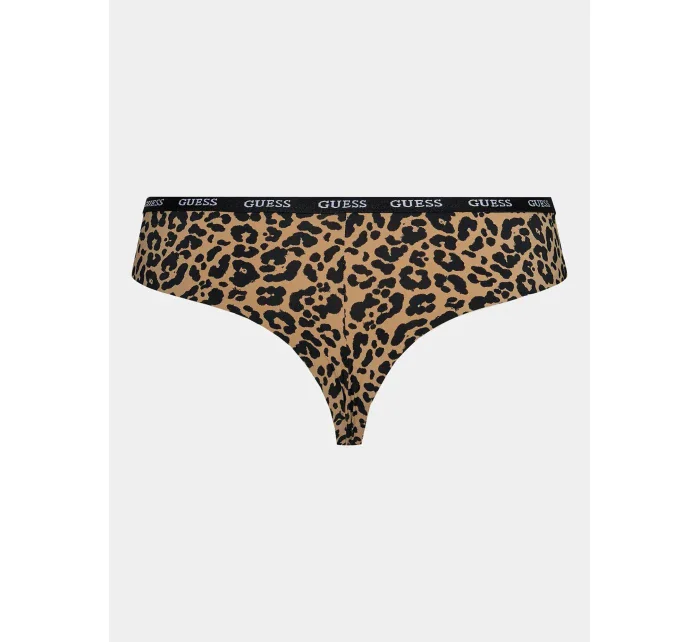 Dámské kalhotky O3YE01KBUT0 - P1CA vzor leopard - Guess
