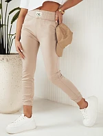 Dámské tepláky CYFL béžové FashionStreet UY1808