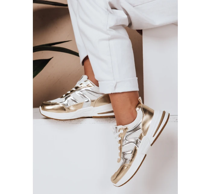 Dámské zlaté tenisky  model 21983144 - Dstreet