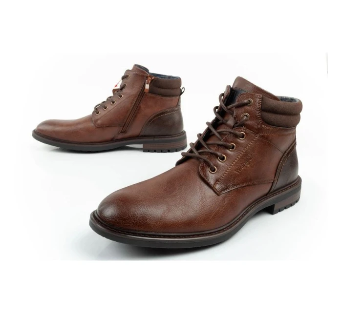 Pánské boty Wrangler George sable boots smart fashion brown